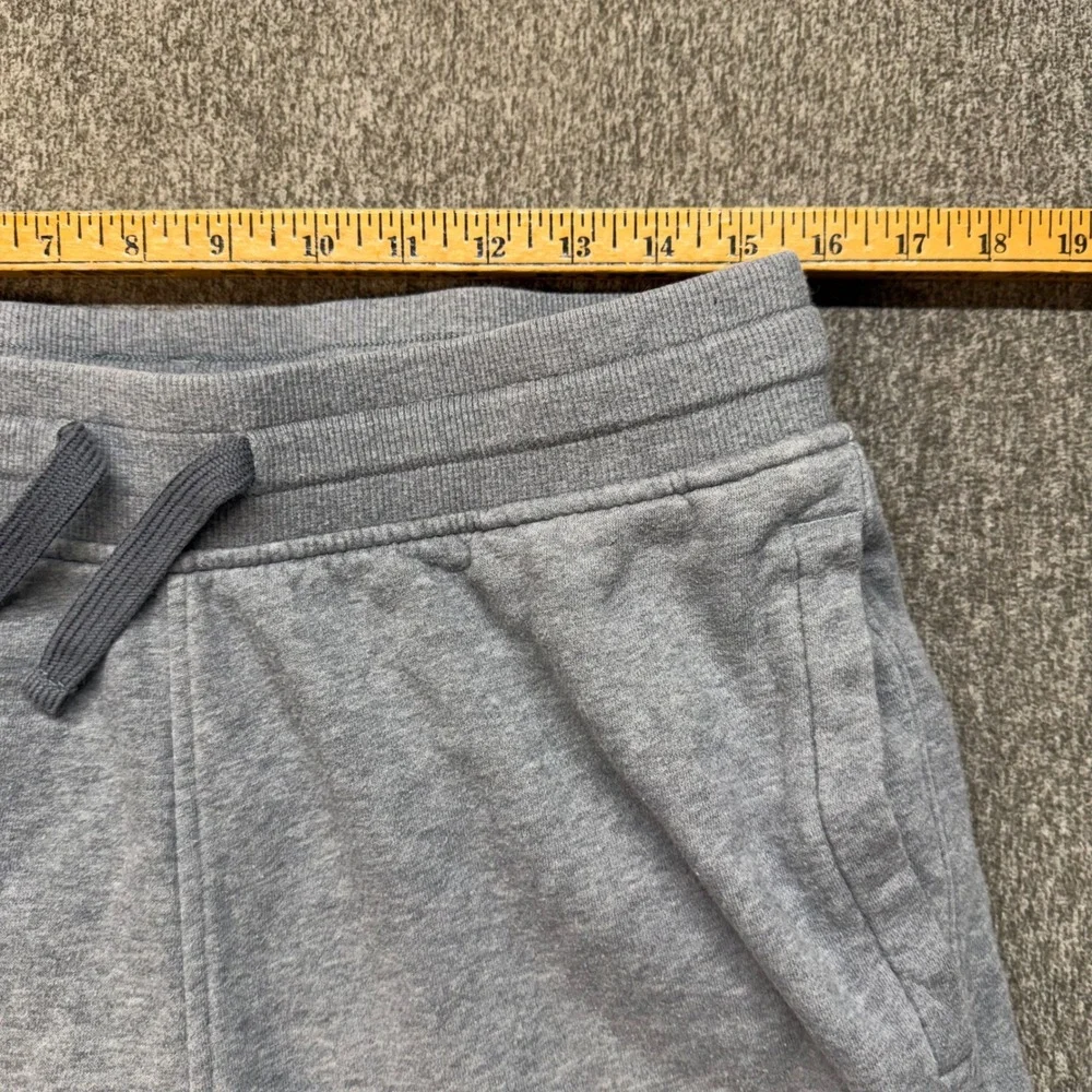 Under Armour Mens Rival Fleece Joggers Gray Loose Fit Sweatpants Large 1293